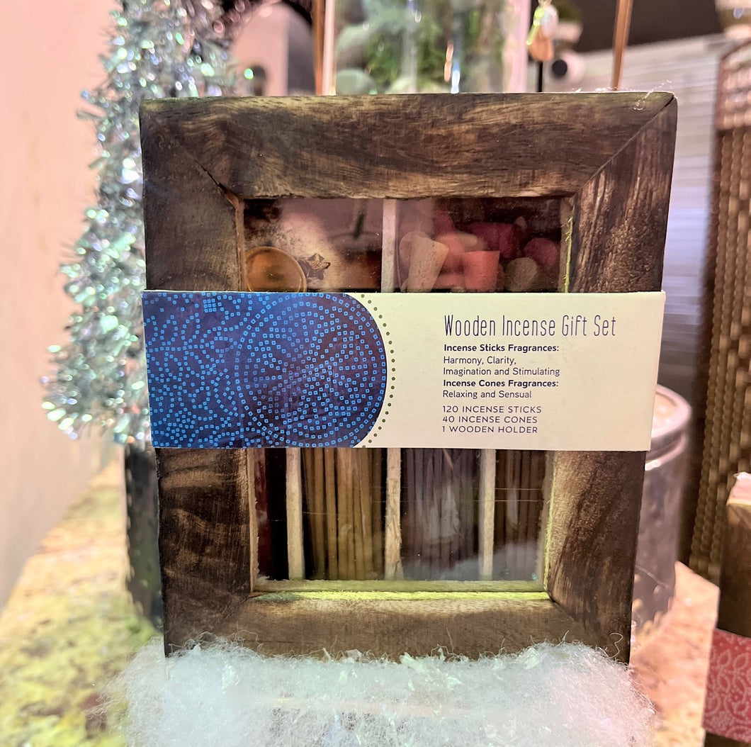 Wood Incense Gift Set